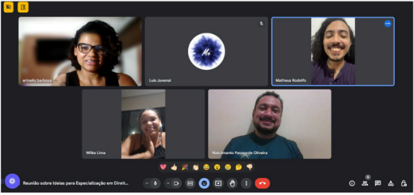 Reunião Virtual com o AfroGen